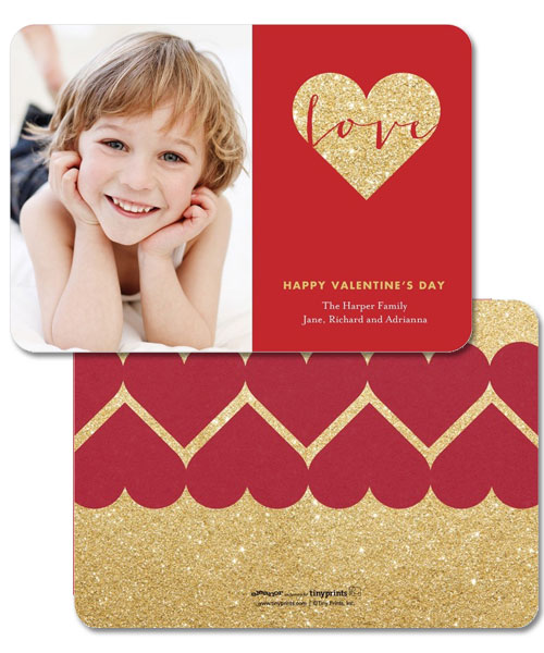 Image of Love Surrounded card design.